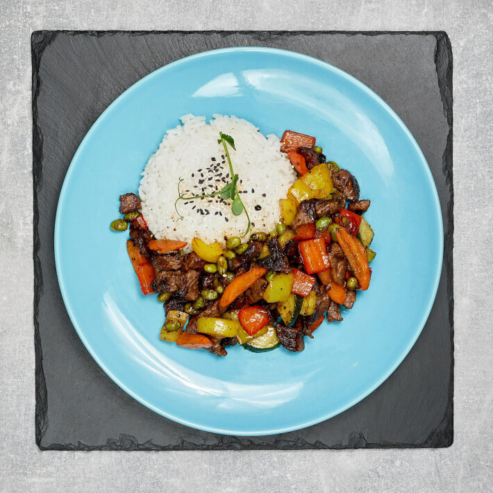 WOK Говядина черный перец