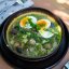 Куриный бульон с уткой и грибами