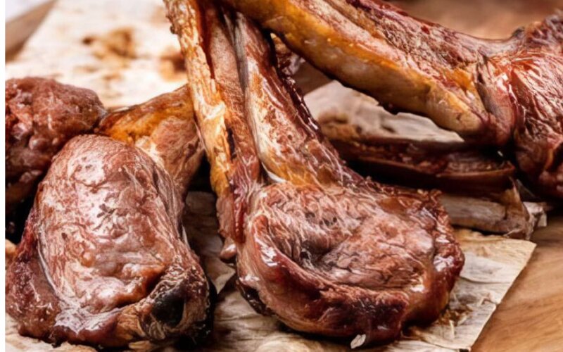 Шашлык из баранины с ребром