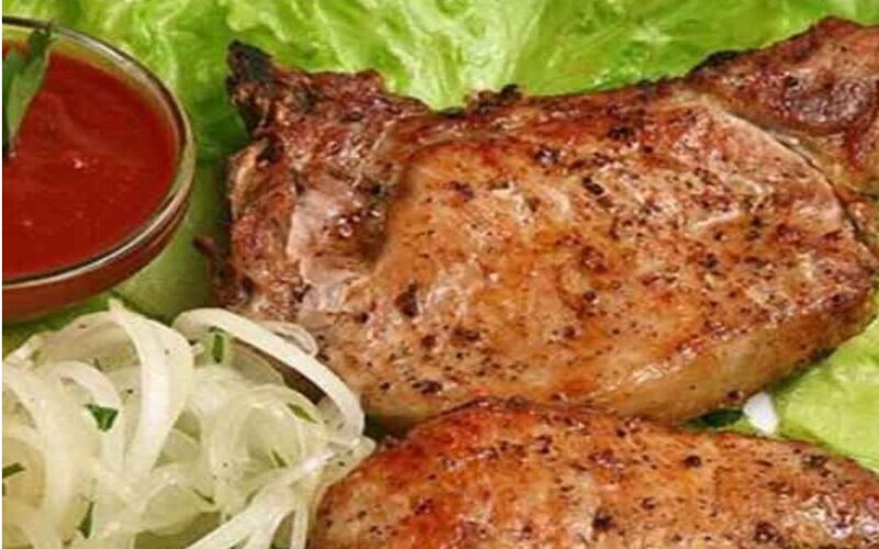 Шашлык из корейки свинины