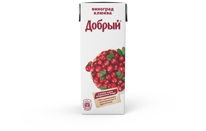 Морс «Добрый» виноград-клюква