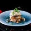 Драники с курицей в сливочном соусе