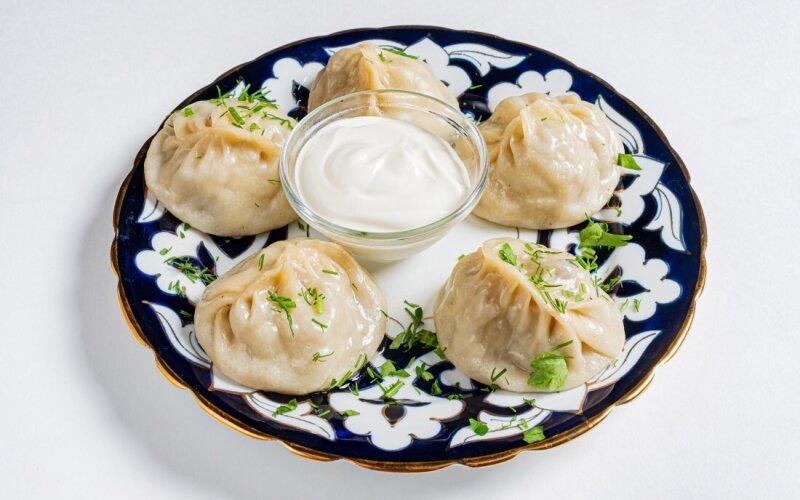 Манты с бараниной на пару