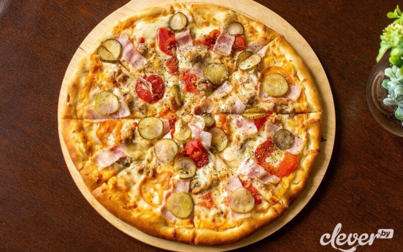 Пицца «Чизбургер»