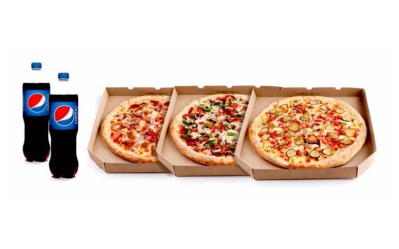 Комбо 2 (пицца 3 шт)