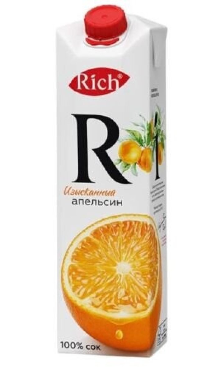 Сок Rich апельсиновый