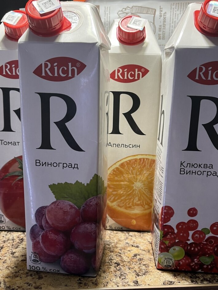 Сок Рич в ассортименте