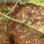 Оладьи  картофельные фаршированные  с мясом и сметаной.