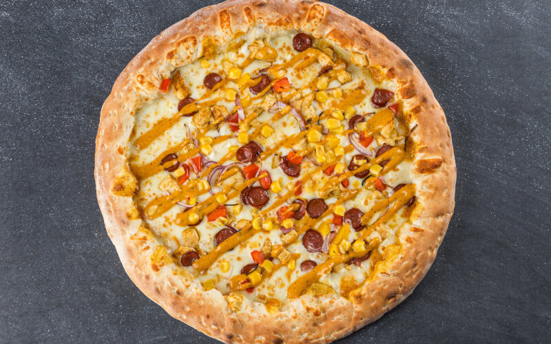 Пицца «Любитель карри»