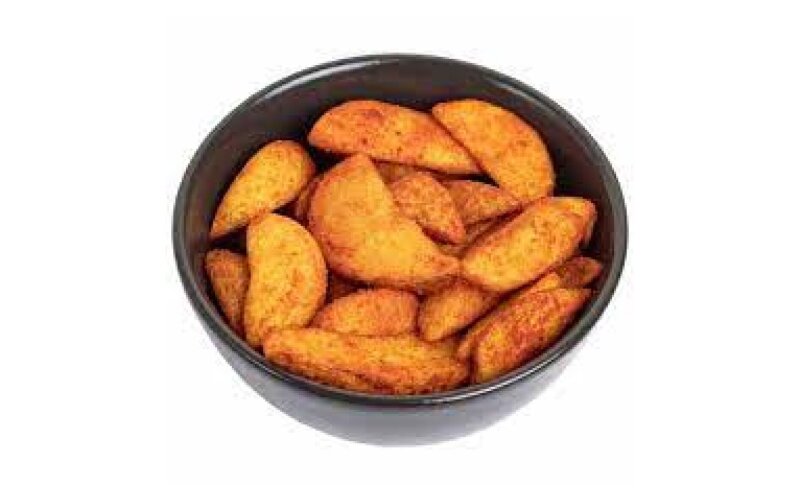 Картофельные дольки с кожурой