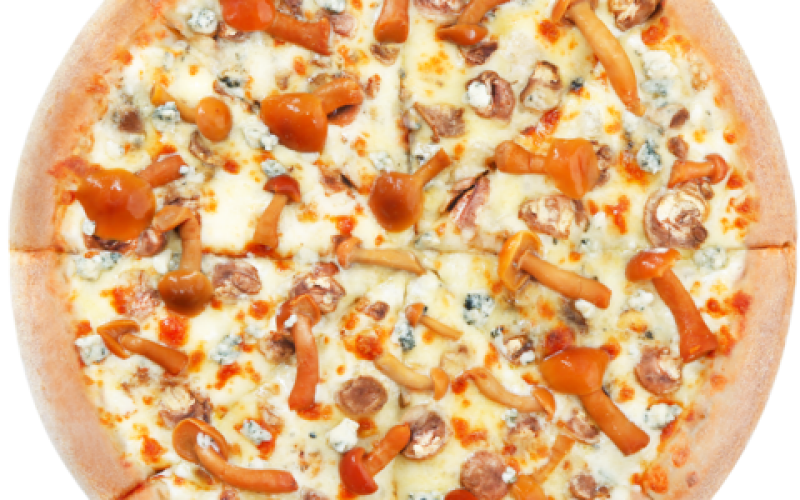 Грибная с голубым сыром