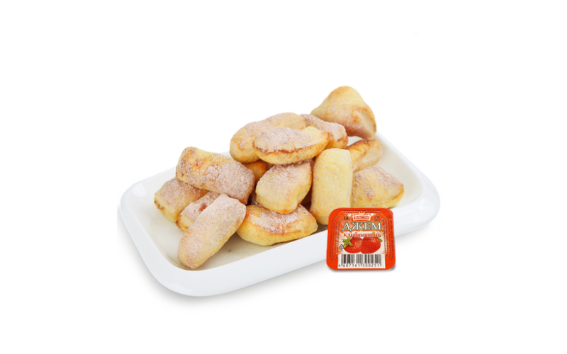 Байтсы с джемом и корицей