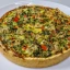 Французский киш с мясными фрикадельками и шпинатом
