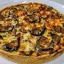 Французский киш с копченой курицей и баклажанами