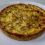 Французский киш с форелью и шпинатом