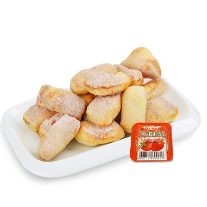 Байтсы с джемом и корицей