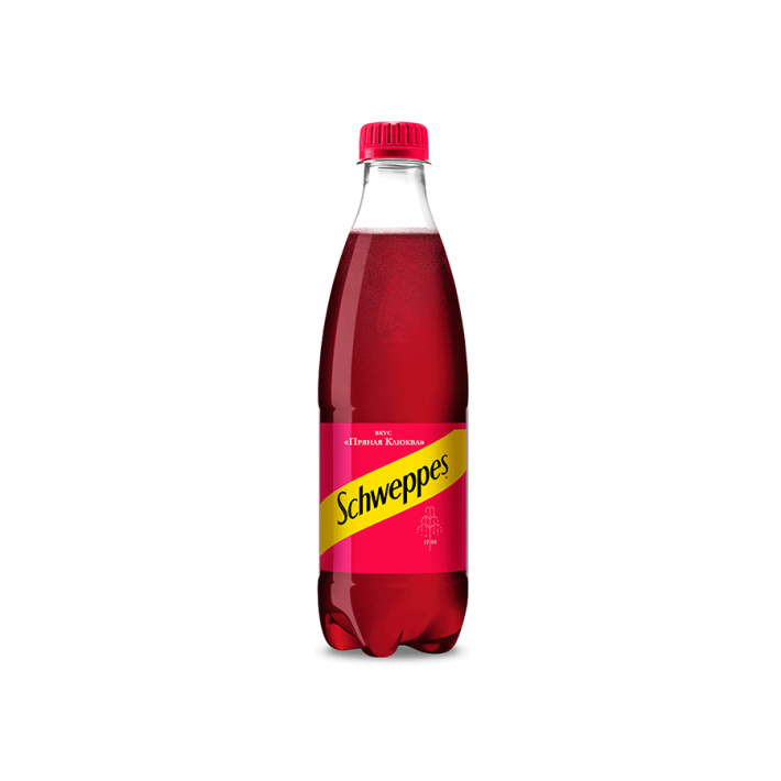 Напиток газированный «Schweppes» клюква