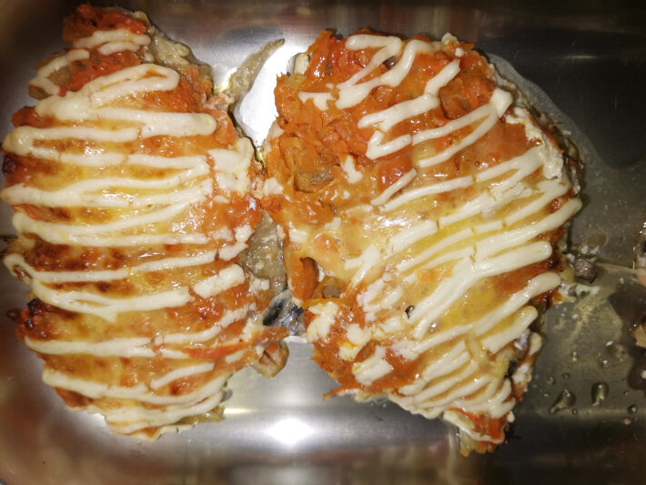 Скумбрия запечённая с яблоком