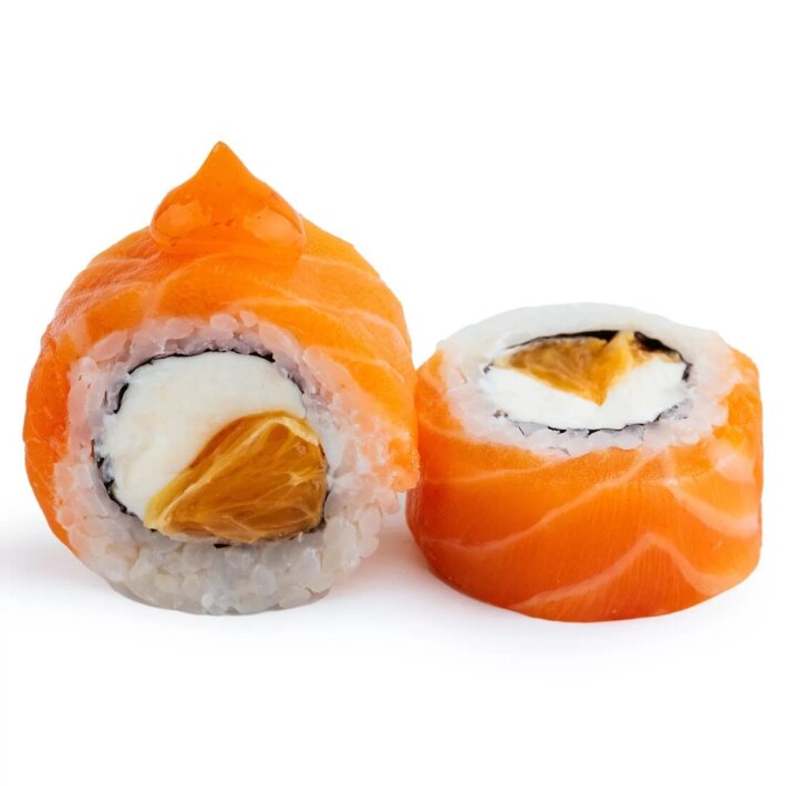 Ролл Криспи Чеддер с лососем