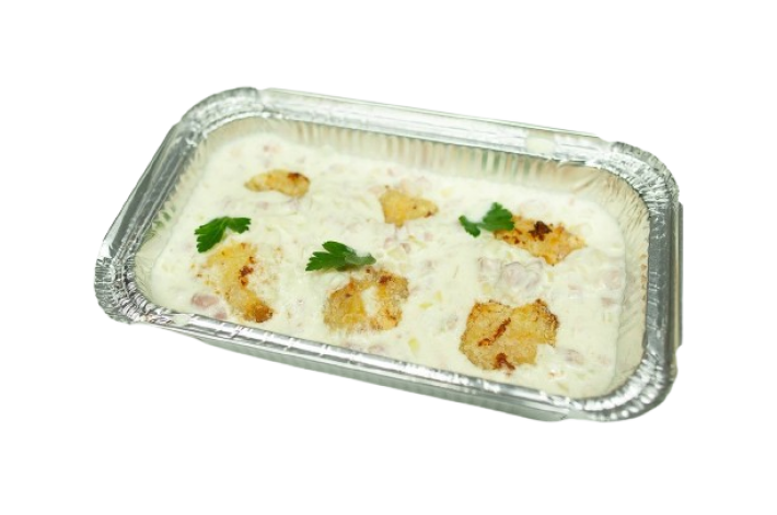 Комяки со сливочным соусом