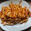 Картофель фри с котлетой фри