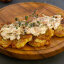 Драники с курицей и грибами