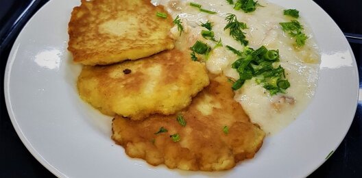 Мачанка с драниками
