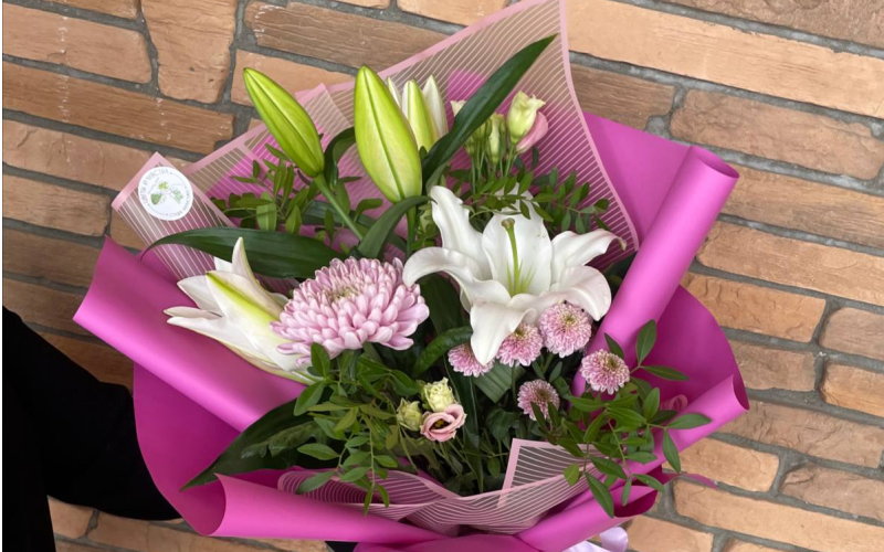 Букет с лилией 2.0