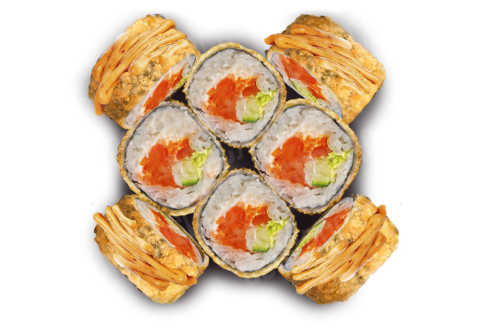 Ролл «Лосось фри»