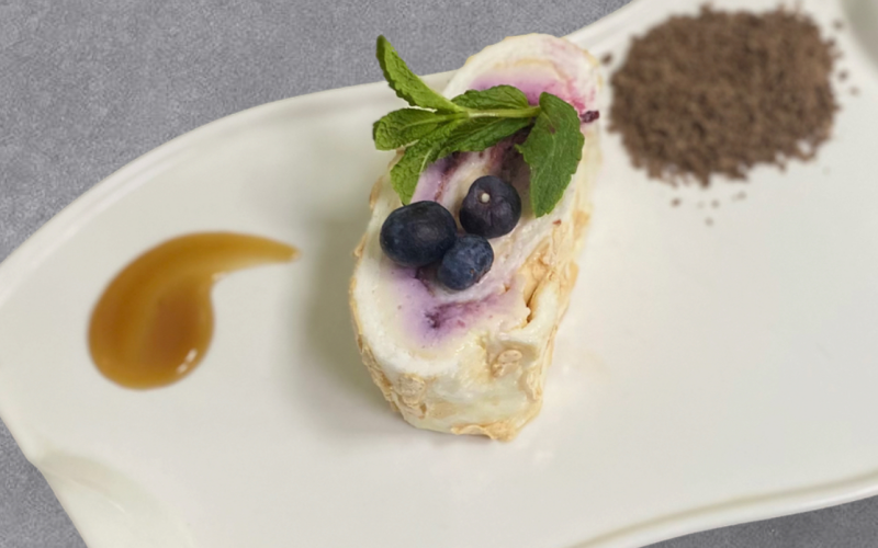Меренговый рулет