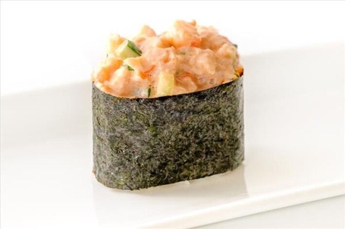 Гункан с креветкой