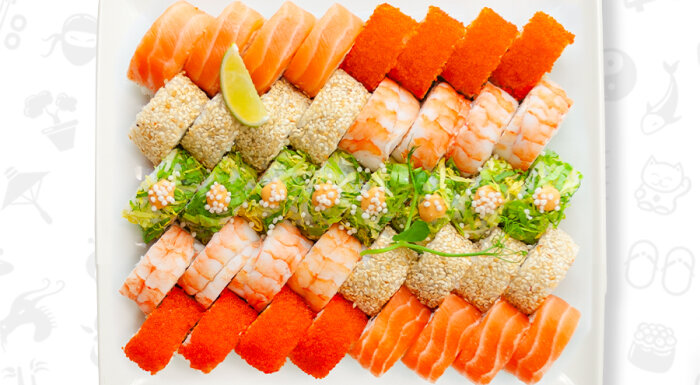 Fusion sushi