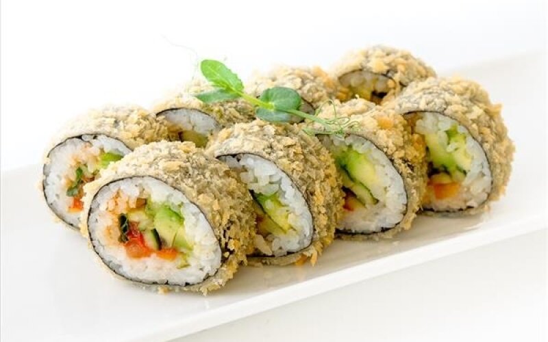 Темпура ролл с томатами