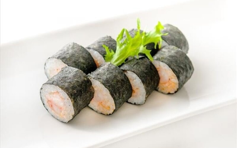 Ролл с креветкой