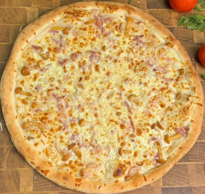 Сливочная с опятами