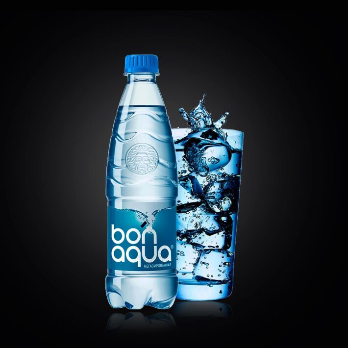 Вода «BonAquA» негаз.