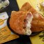 Чебурек с красной рыбой и творожным сыром