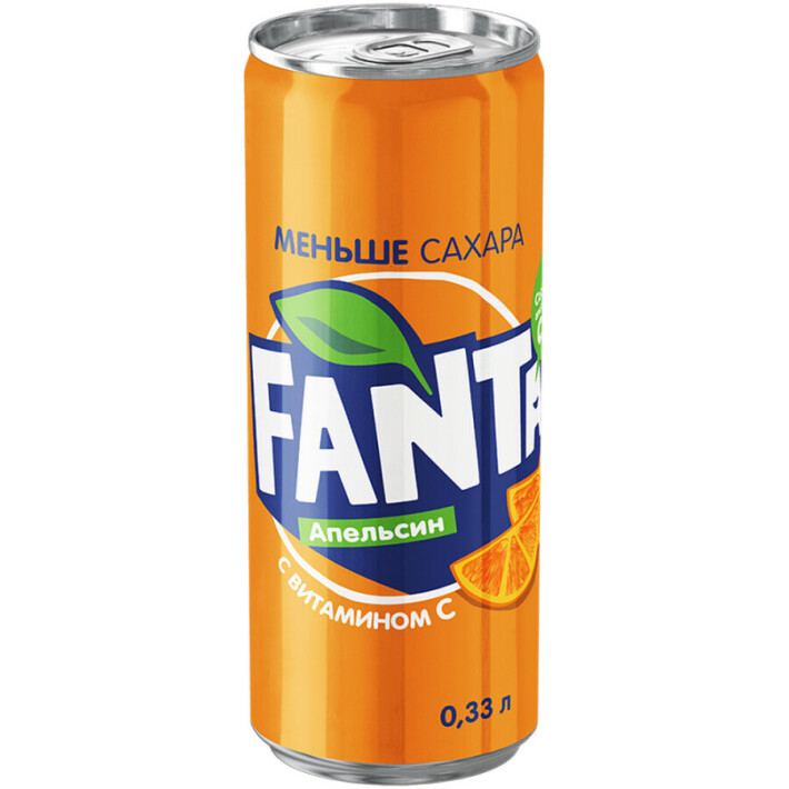 Напиток газированный «Fanta» ж/б
