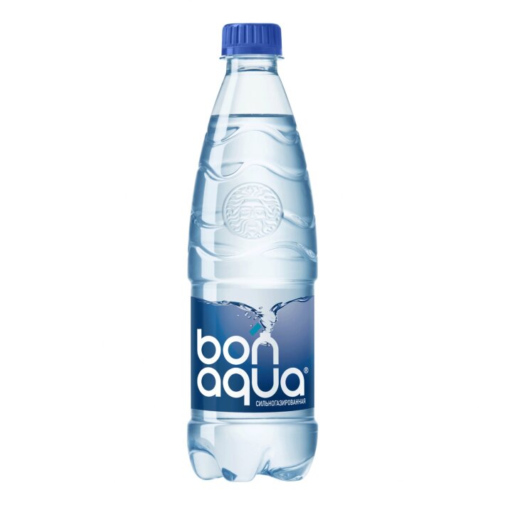 Вода «BonAqua» сильногазированная