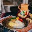 Котлета Царица Нарочи с пюре и маринованным помидором