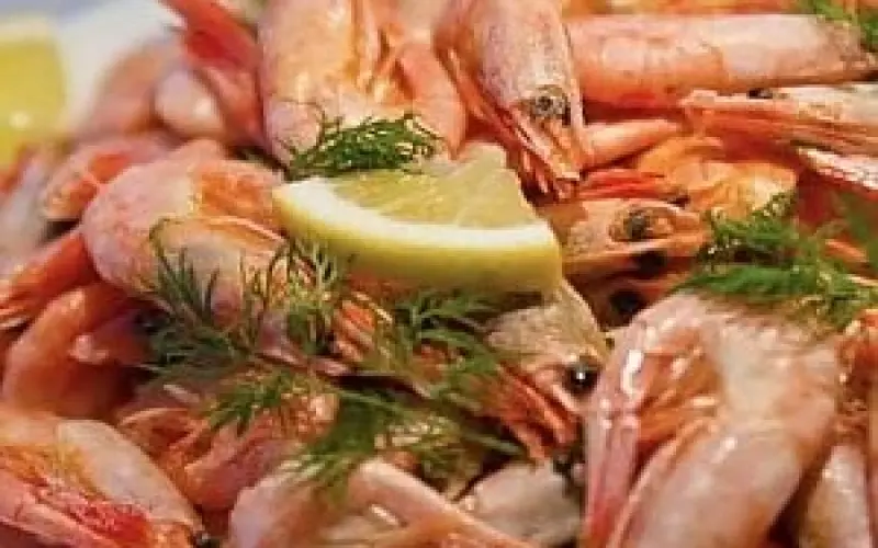Креветки отварные