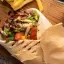 Кебаб с колбасками BBQ с говядиной
