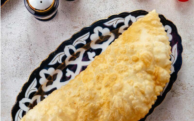 Чебурек с бараниной