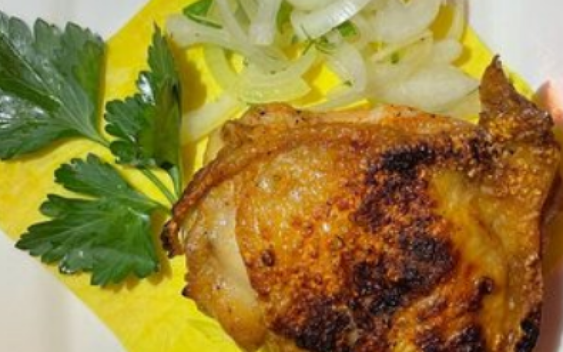 Шашлык из куриного бедра