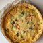Пирог с копченым цыпленком и брокколи