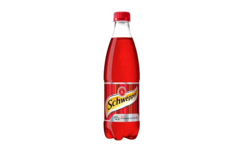 Напиток газированный «Schweppes клюква»