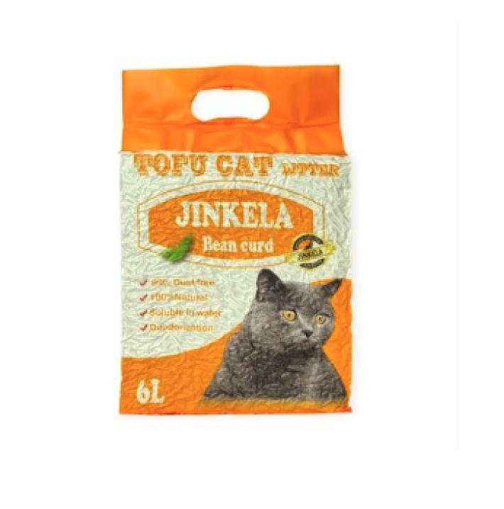 Наполнитель Jinkela Tofu Natural с ароматом кофе 6 л/2400 г