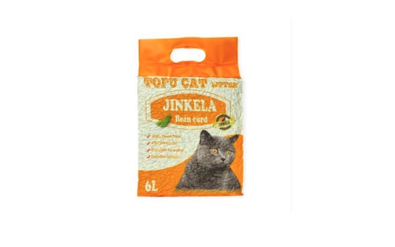 Наполнитель Jinkela Tofu Natural с ароматом кофе 6 л/2400 г