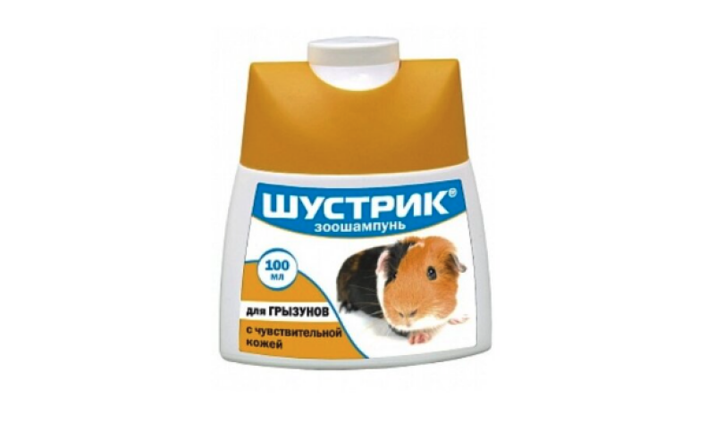Шампунь для грызунов Шустрик для чувствительной кожи