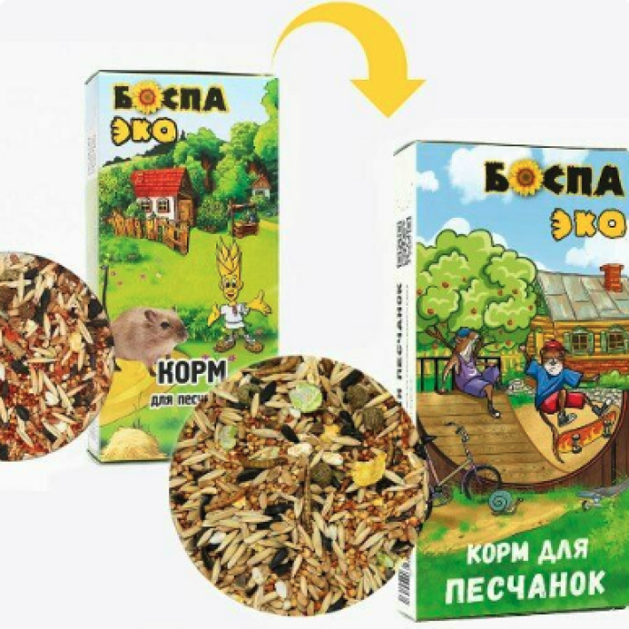 БОСПА ЭКО Корм для песчанок